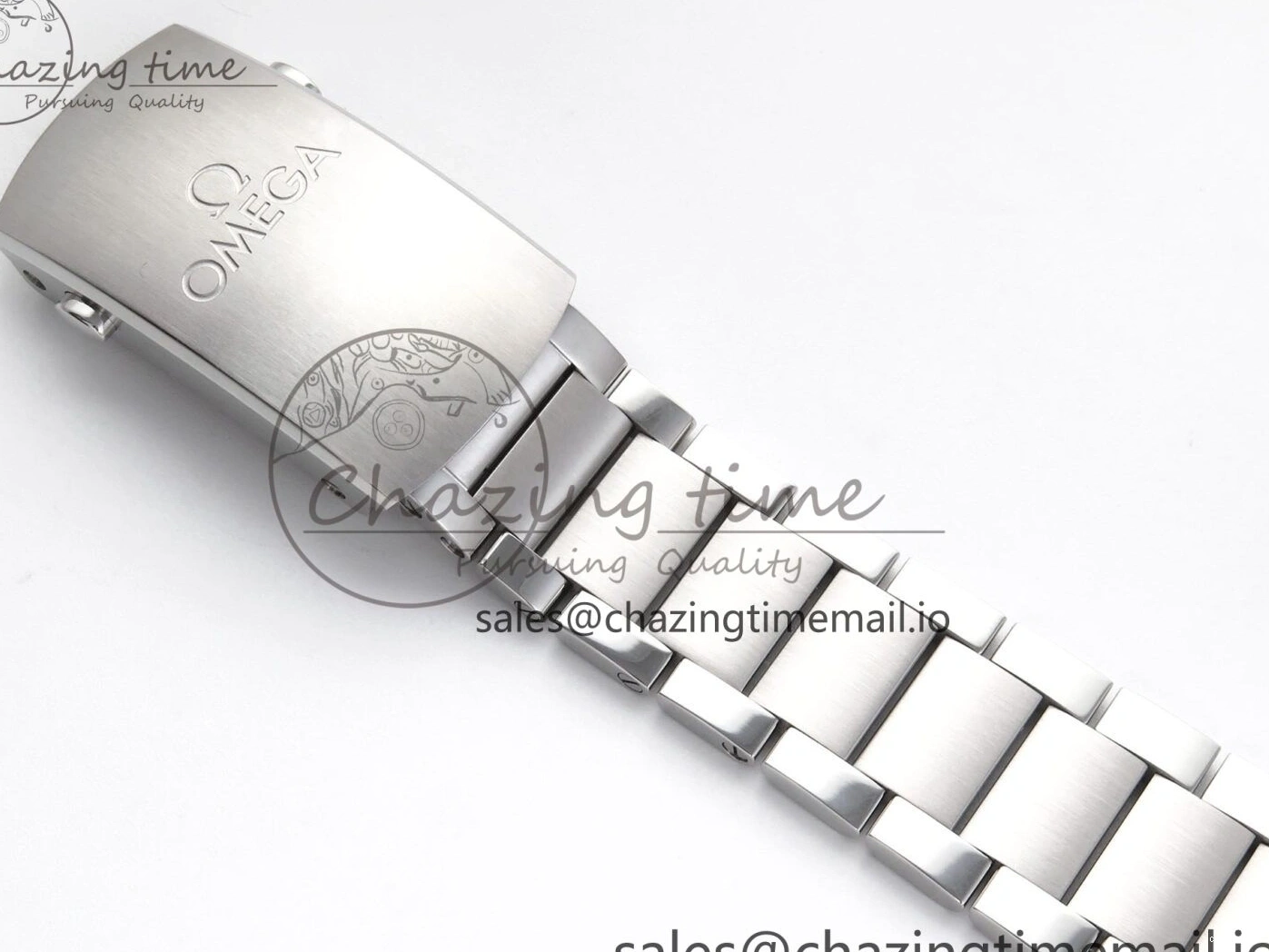 0523 Elegant Seamaster 300 Heritage SS VSF 1:1 Best Edition Blue Dial on SS Bracelet A 7701